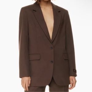 Aritzia Babaton Brown Blazer